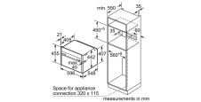 Компактный духовой шкаф с СВЧ Neff C17MR02N0