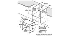 Компактный духовой шкаф с СВЧ Neff C17MR02N0, изображение 2