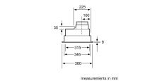 Встраиваемая вытяжка 70 см NEFF D5855X1, изображение 3