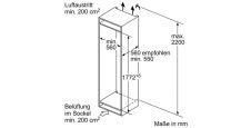 Встраиваемый холодильник NEFF KI8865D20R, изображение 2