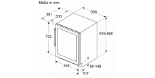 Встраиваемый винный холодильник NEFF KU9213HG0